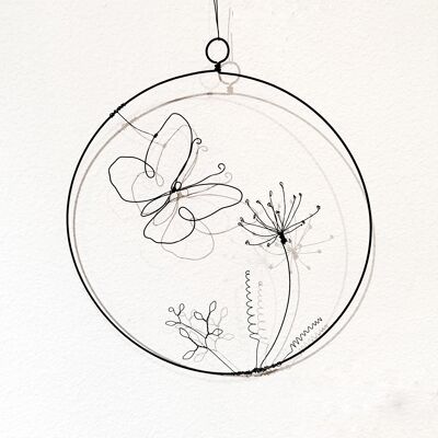Butterfly Wire Wall Decor