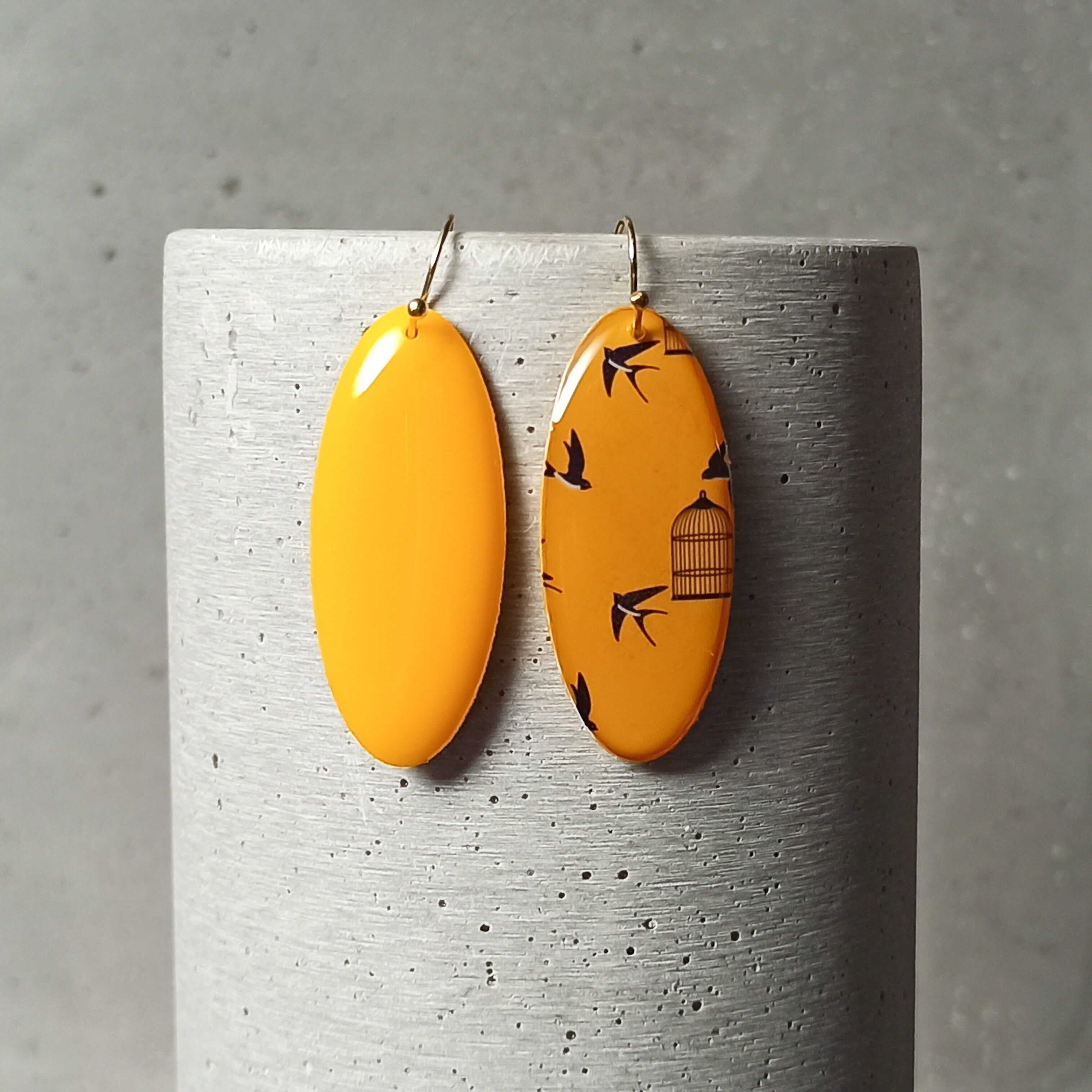 Chinon Wendeohrringe – Schwalben 1221