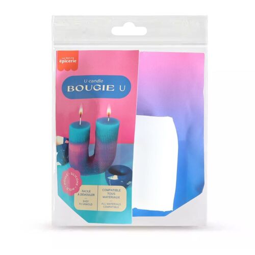 Moule Silicone - Bougie U