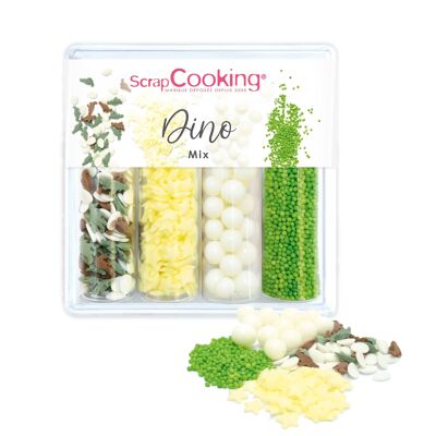 Dino Mix - 61g décors sucrés