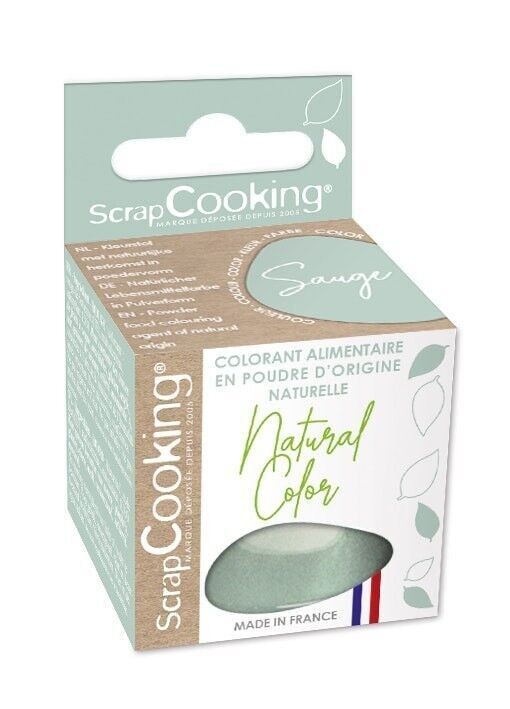 Powder coloring of natural origin "Sage" 10g