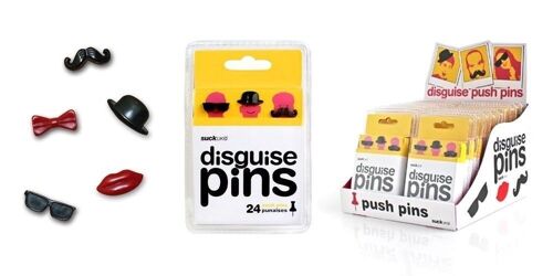 DISGUISE PUSH PINS