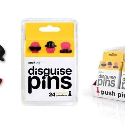 Push Pins verkleiden