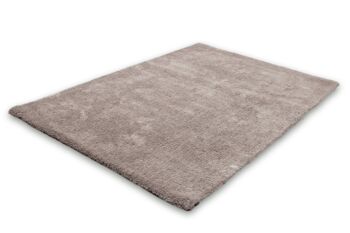 Tapis Velvet platine 80 x 150 cm 2