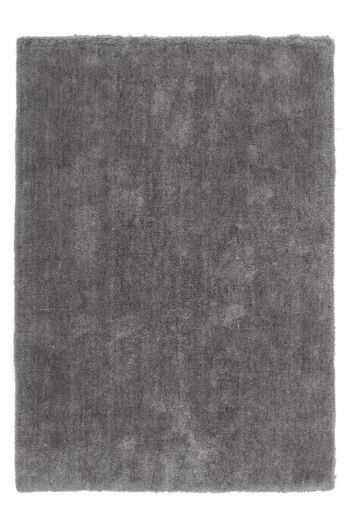 Tapis Velvet platine 120 x 170 cm 1