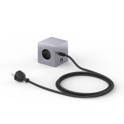 Square 1 with USB / Magnet and 1.8m Aluminum cable