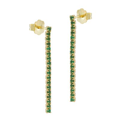 Gold-plated silver Esperanza earrings