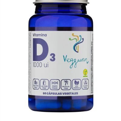 D3 Vitamin Veggunn 1000IU Caps