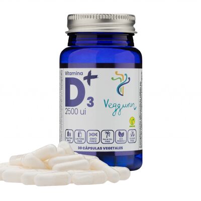 D3 Vitamin Veggunn 2500IU Caps