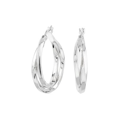 Silver River Earrings
