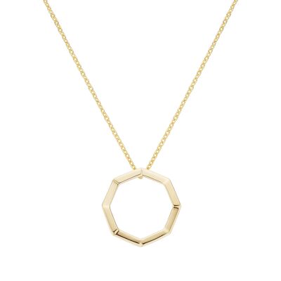 Gold Plated Screw Necklace