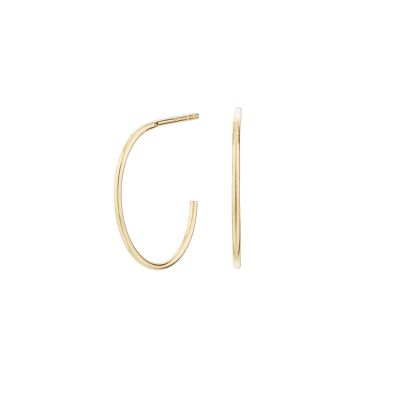Gold Plated Small Fine Hoop Earrings