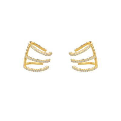 Gold Plated Claw Earcuffs
