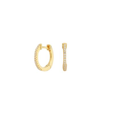 Gold Plated Creole Earrings