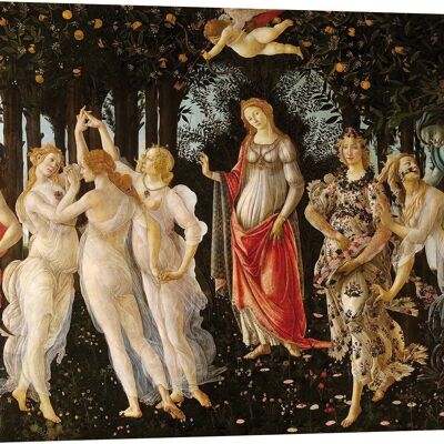 Sandro Botticelli Leinwanddruck in Museumsqualität, Frühling