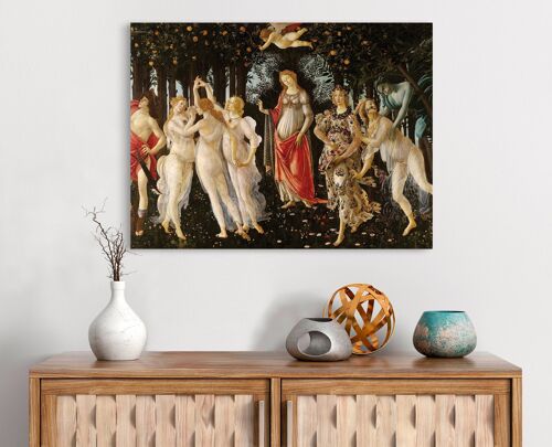 Quadro su tela di qualità museale Sandro Botticelli, Primavera