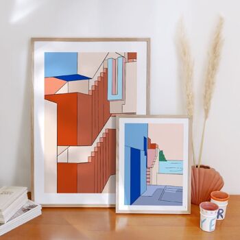 Affiche Bauhaus - 18 x 24 cm 1