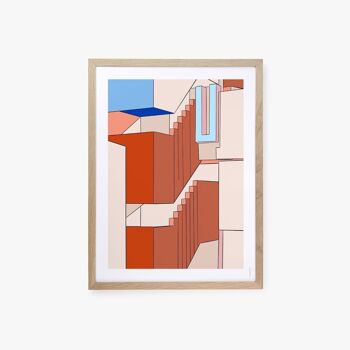 Affiche Bauhaus - 18 x 24 cm 2
