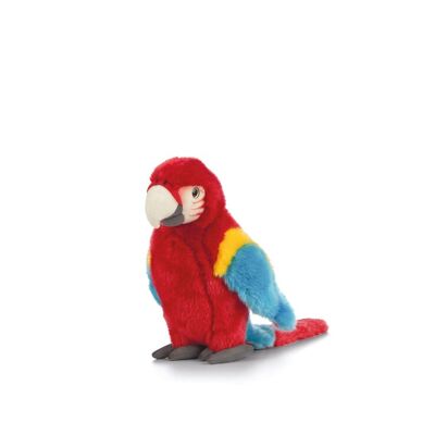 Perroquet Ara Rouge  -  Peluche Living Nature