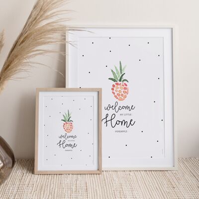 Poster Pineapple 2 - 30 x 40 cm