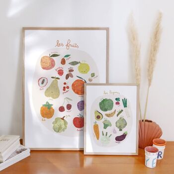 Affiche Salade de fruits - 30 x 40 cm 1
