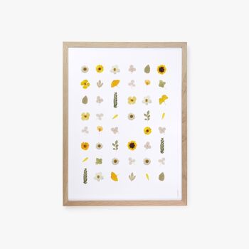 Affiche Sunflowers - 18 x 24 cm 2