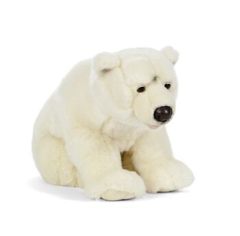Grand Ours Polaire -  Peluche Living Nature