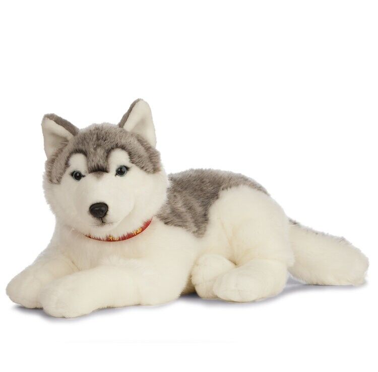 Compra Cane Husky Gigante Peluche Natura Vivente all ingrosso