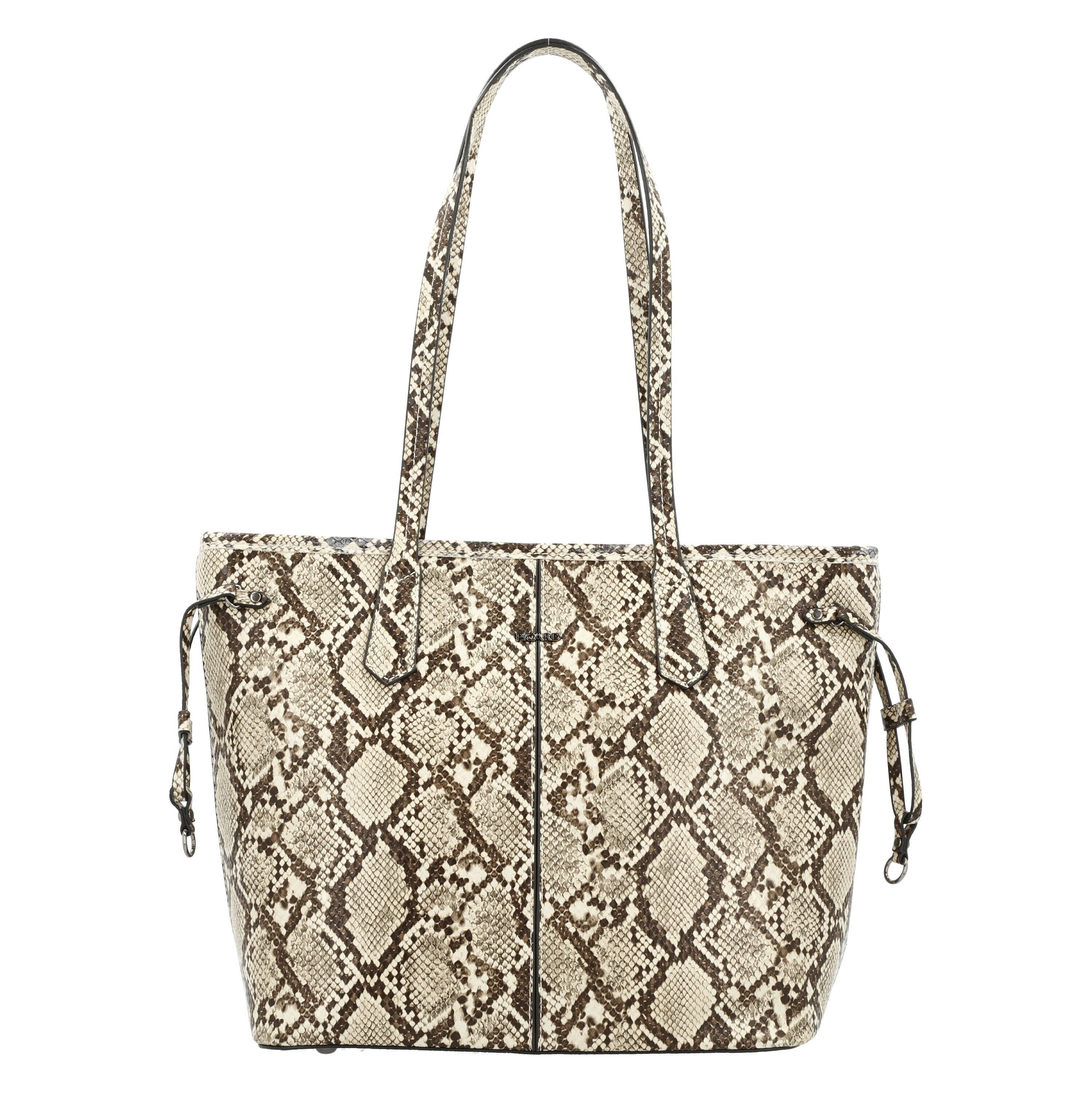 Lenox large python 2024 embossed leather satchel