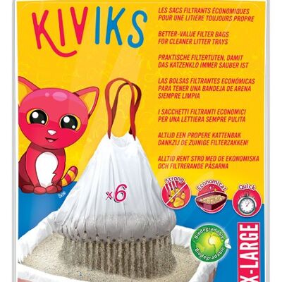 KIVIKS XL filter litter bags