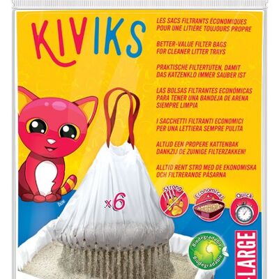 KIVIKS XL filter litter bags