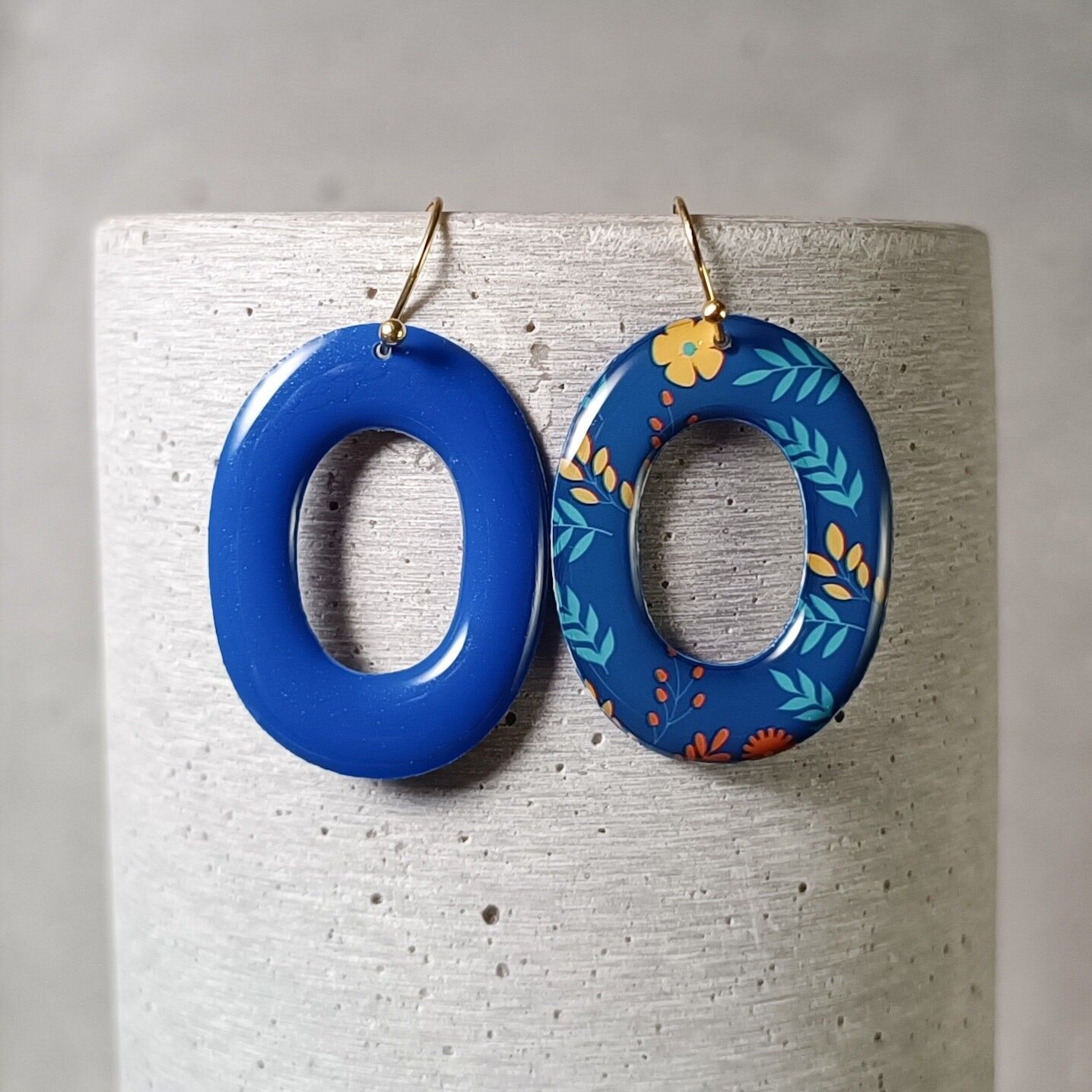 Orecchini Montsoreau reversibili – motivo floreale 1249