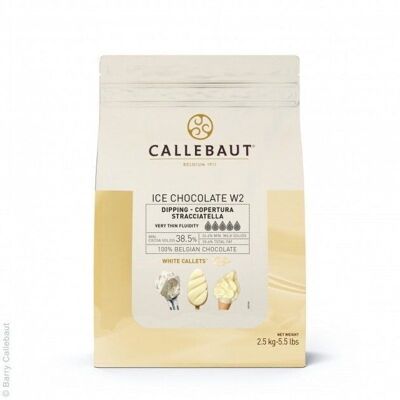 Chocolat Blanc W2 28% pistoles 1 kg Callebaut 