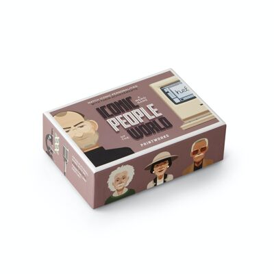 Jeu de mémoire - Iconic People - Memory Game - Printworks