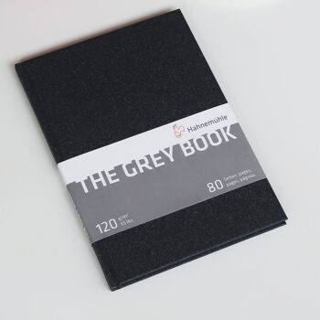 Carnet de croquis The Grey Book 120 g/m², 40 feuilles / 80 pages 2