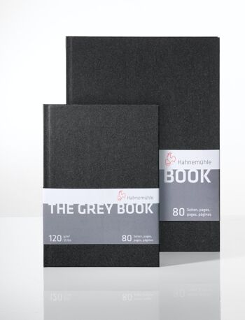 Carnet de croquis The Grey Book 120 g/m², 40 feuilles / 80 pages 4
