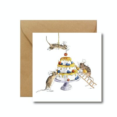 CHERRY ON THE CAKE | Birthday Card