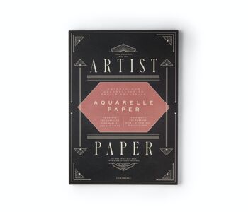 Bloc de papier aquarelle (pour pinceau) - 15 feuilles 300g - Printworks 1