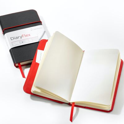 Carnet DiaryFlex 100 g/m², 11,5x19 cm, 80 feuilles / 160 pages