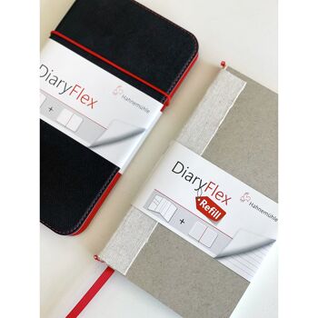 Carnet DiaryFlex 100 g/m², 11,5x19 cm, 80 feuilles / 160 pages 2