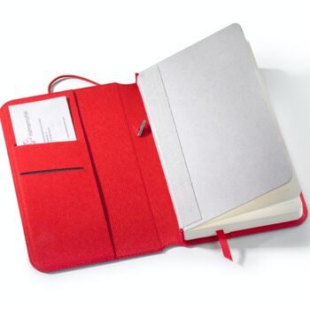 Carnet DiaryFlex 100 g/m², 11,5x19 cm, 80 feuilles / 160 pages 8