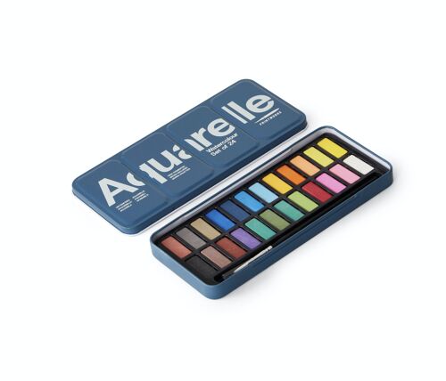 Set de 24 couleurs - Aquarelle - Printworks