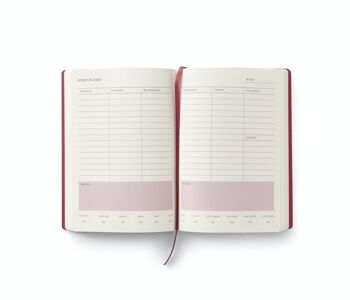 Agenda hebdomadaire - Planning - Planner - Bleu - Printworks 2