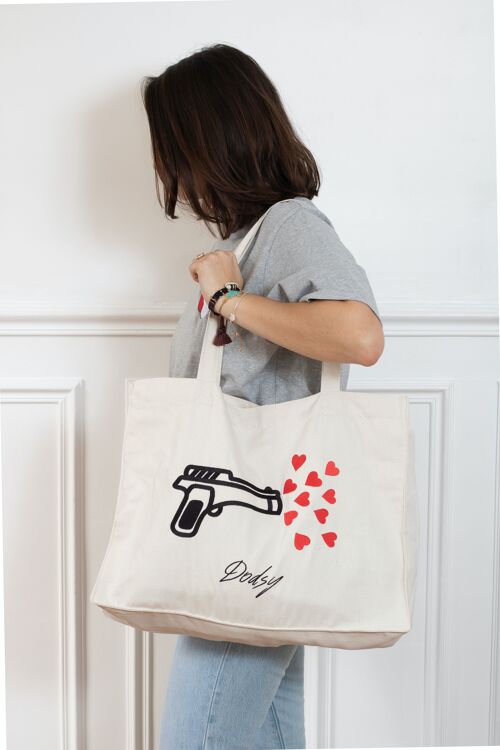 Tote Bag grand format "BANG BANG"