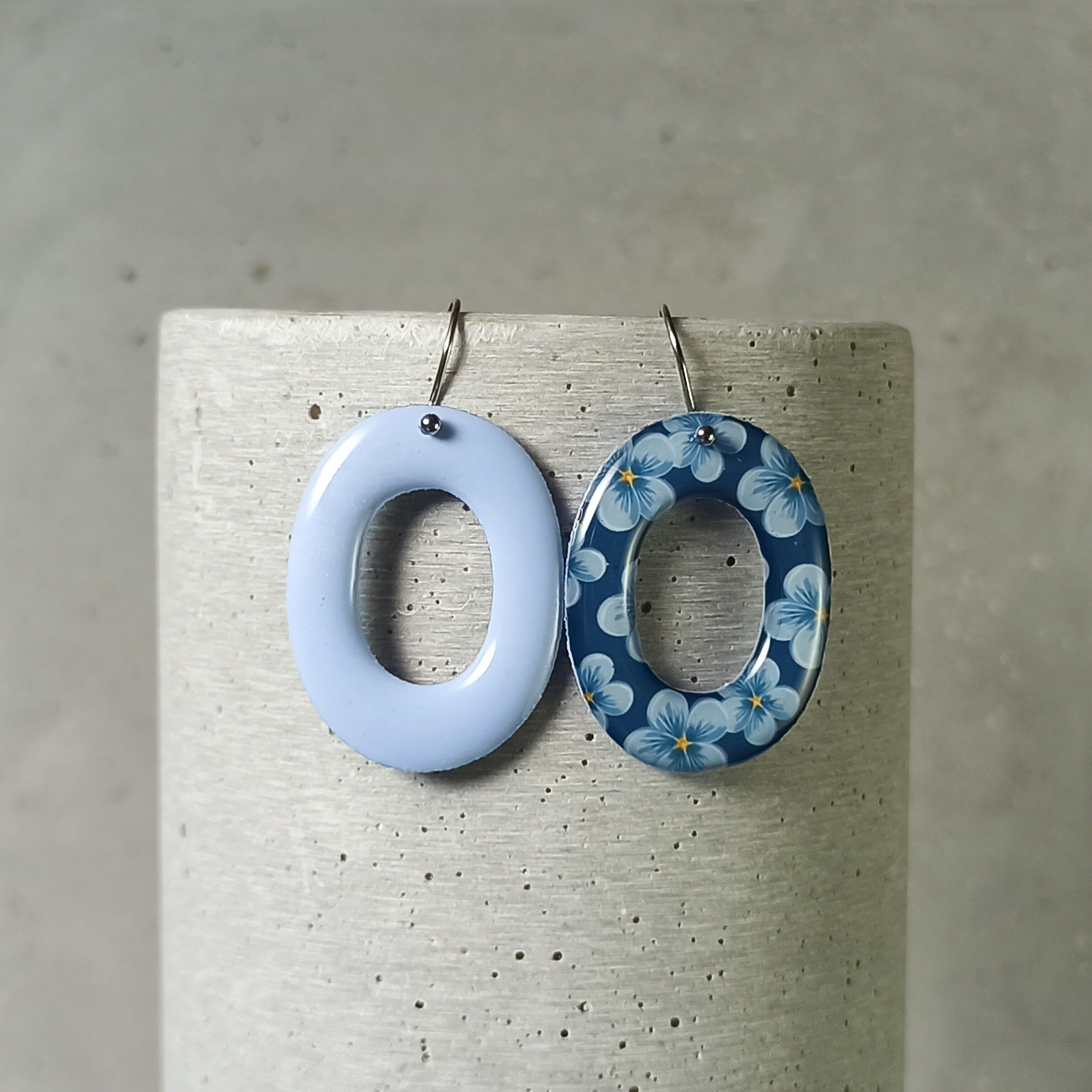 Orecchini Montsoreau reversibili – motivo floreale 1212