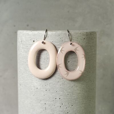 Montsoreau reversible earrings – swallows 1215