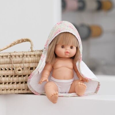 Liv doll's bath cape