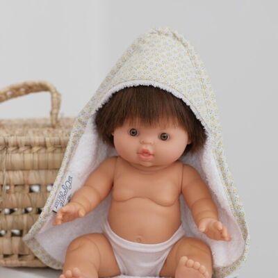 Nino doll's bath cape