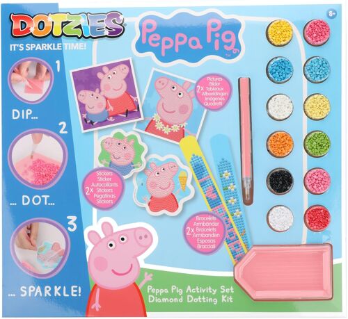 Kit de création DOTZIES PEPPA PIG