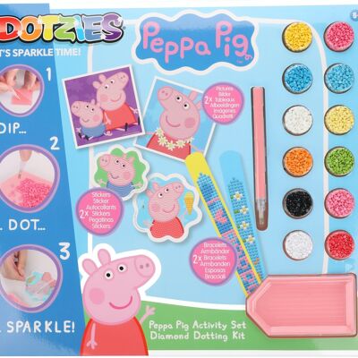 Kit de creación DOTZIES de PEPPA PIG